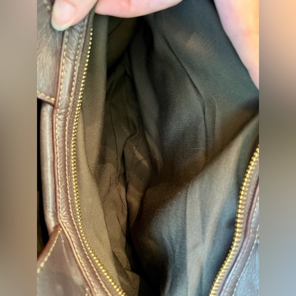 Coach Lexy Signature Leather Canvas Shoulder Bag - Picture 9 of 11